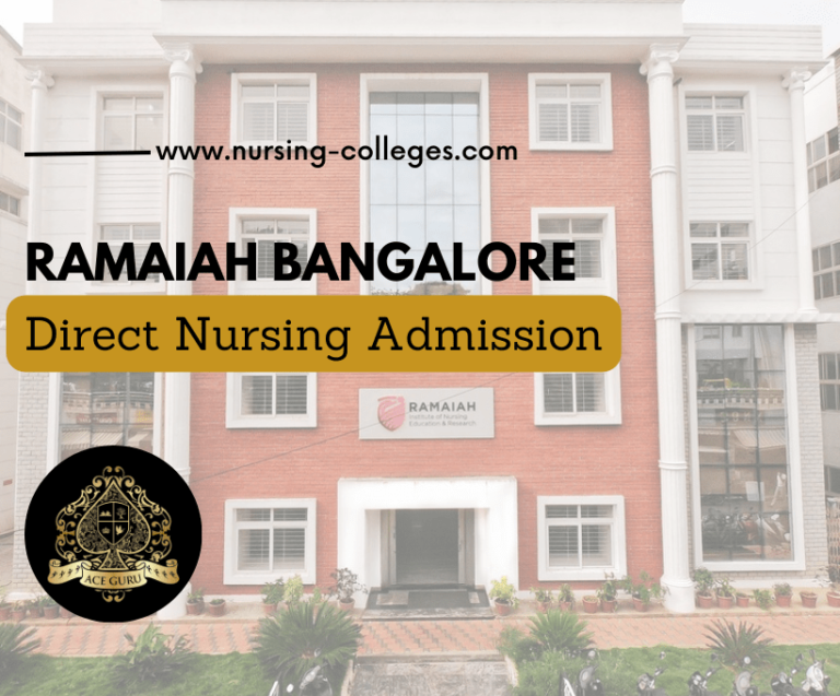 Ramaiah Bangalore Direct Nursing Admission