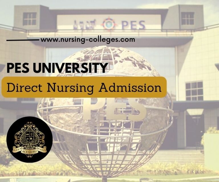 PES University Direct Nursing Admission via Management Quota